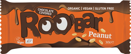 Roo Bar Chocolate Covered Peanut bar - 30 gram