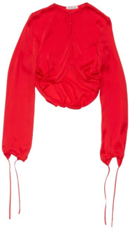 Rood Blouses/Shirts Acne Studios , Red , Dames - M