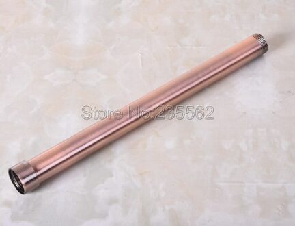 Rood Koper Extension Tube Pijp Staaf Voor Regendouche Kraan Set (G3/4 ") Lba702