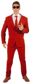 Rood Kostuum Red Ronny Rood - Zalm