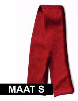 Rood shawltje voor knuffels maat S