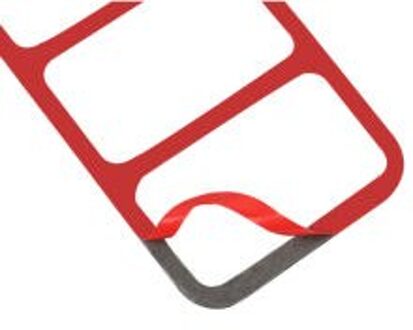 Rood Verwarming Knop Cover Sticker Cover Trim Seat Verwarming Knop Stickers
