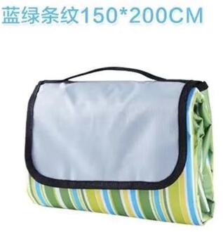 Rood Wit Plaid Outdoor Opvouwbare Waterdichte Picknick Mat Mode Dikker Pad Ademend Zacht Draagbare Camping Reizen Strand Deken blauw groen