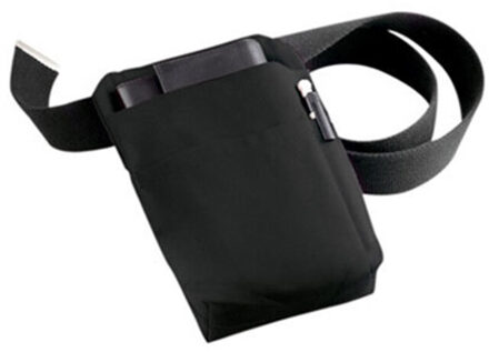 Roodgestreepte heuptas Zwart - One size