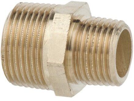 Roodmessing reduceerkoppeling, blank, 3/4"ET x 1/2"ET, (3245) - 988952313