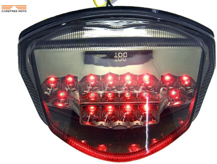 Rook Motorfiets LED Richtingaanwijzer Brake Achterlicht Case voor Suzuki GSXR1000 GSXR 1000 2007 K7