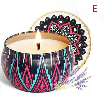 Rookloze Blik Geurende Kaarsen Set Natuurlijke Soja Wax Aromatherapie Kaarsen Kit Home Decor Home Decoration Lavendel