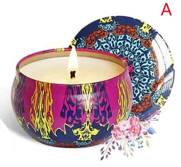 Rookloze Blik Geurende Kaarsen Set Natuurlijke Soja Wax Aromatherapie Kaarsen Kit Home Decor Home Decoration Smell of voorjaar