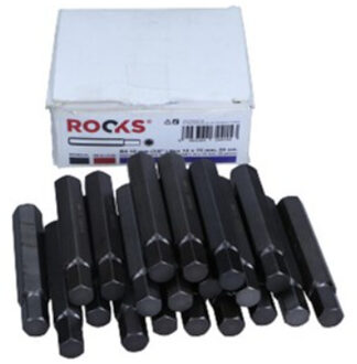 Rooks Bit 10 mm (3/8") Inbus 12 mm x 75 mm, 20 stuks OK073140