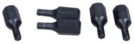 Rooks Bit 10 mm (3/8") Ribe M5 x 30 mm, 5 stuks OK073072