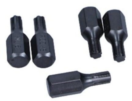 Rooks Bit 10 mm (3/8") Ribe M6 x 30 mm, 5 stuks OK073073