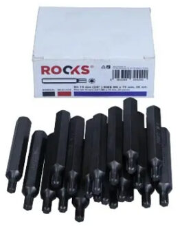 Rooks Bit 10 mm (3/8") Ribe M6 x 75 mm, 20 stuks OK073154