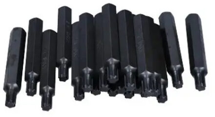 Rooks Bit 10 mm (3/8") Ribe M7 x 75 mm, 20 stuks OK073155