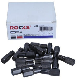 Rooks Bit 10 mm (3/8") Ribe M9 x 30 mm, 20 stuks OK073129