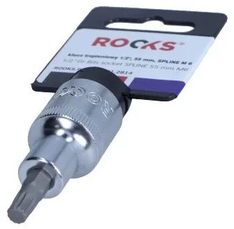 Rooks Bit Dop 1/2, 55 MM, Veeltand M6 OK012814