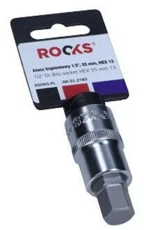 Rooks Bit Dop 1/2'', 55mm inbus 13 OK012789