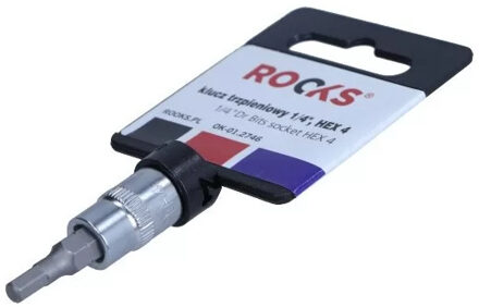 Rooks Bit Dop 1/4", Inbus 4 OK012746
