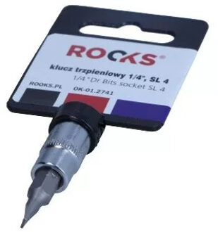 Rooks Bit Dop 1/4", plat 4 OK012741