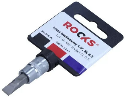 Rooks Bit Dop 1/4", plat 6.5 OK012743