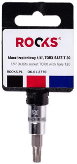 Rooks Bit Dop 1/4" Torx T30 OK012770
