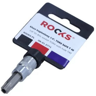Rooks Bit Dop 1/4" Torx T40 OK012771