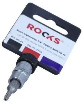 Rooks Bit Dop 1/4", Torx TS15 OK012773