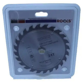 Rooks Cirkelzaagblad voor hout 165x20 mm, Dikte 2.2 Mm, 24t OK034513