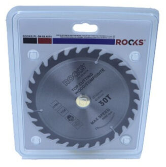 Rooks Cirkelzaagblad voor hout 165x20 mm, dikte 2.2 Mm, 30t OK034514