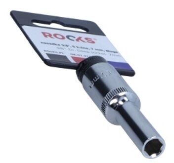 Rooks Dop 3/8", 6-kant, 7 mm, lang OK012705