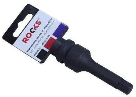 Rooks Impact bit Dop 1/2", 75 mm, hex 10 OK015035