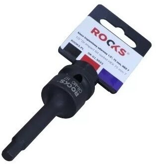 Rooks Impact bit Dop 1/2", 75 mm, hex 8 OK015034