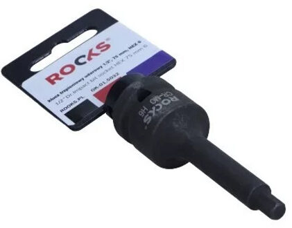 Rooks Impact bit Dop 1/2", 75 mm, Inbus 6 OK015032
