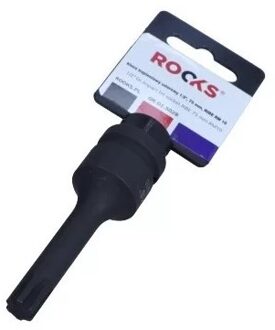 Rooks Impact bit Dop 1/2", 75 mm, Ribe 7 OK015026