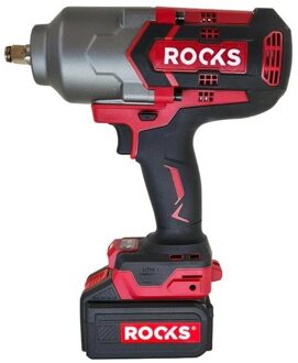 Rooks Slagmoersleutel 20V AQ-One 1200Nm - Incl. 5.0ah accu OK034305