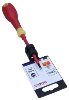 Rooks VDE platkopschroevendraaier 4 x 100 OK072301