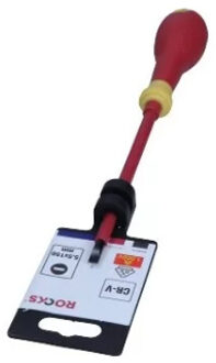 Rooks VDE platkopschroevendraaier 5,5 x 150 OK072302