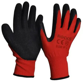 Rooks Werkhandschoenen, maat XL, 5 paar OK090012
