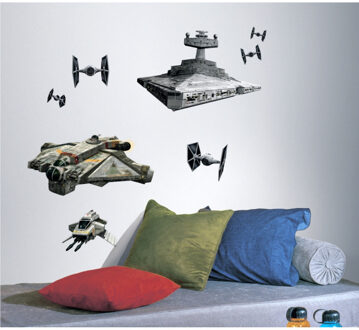 RoomMates Muurstickers 1 Vel 46 X 101cm Grijs