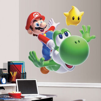 RoomMates Nintendo Mario Yoshi muurstickers