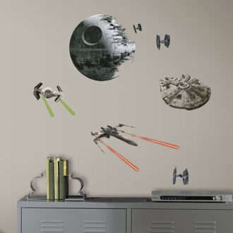 RoomMates Star Wars grote muurstickers Classic Ships