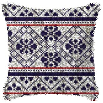 Rooster Borduurwerk Klink Haak Tapijt Kussen Maken Kits Kruissteek Sets Haken Tapijt Garen Borduren Handwerken leger groen