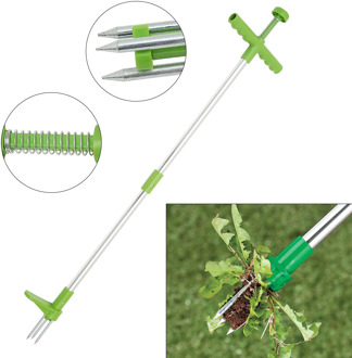 Root Remover Long Handle Lightweight Claw Weeder Manual Outdoor Yard Stand Up Garden Lawn Grass Puller Weed Killer Tool