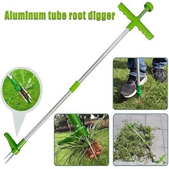 Root Remover Outdoor Killer Tool Claw Weeder Portable Manual Garden Lawn Long Handled Aluminum Stand Up Weed Puller Lightweight