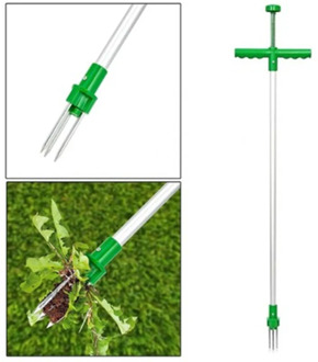 Root Remover Tool Outdoor Killer Claw Weeder Portable Manual Garden Lawn Long Handled Aluminum Lightweight Stand Up Weed Puller