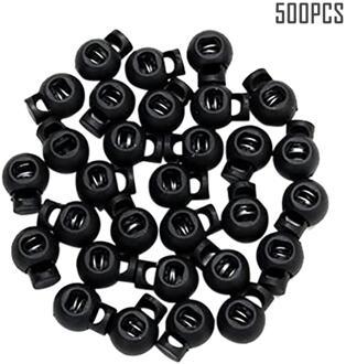 Rope Cord Locks 25pcs Clip Ends Round Ball Shape Luggage Lanyard Stopper Sliding DIY Clothes Mask Accessories Handmade Tools Q3 500stk