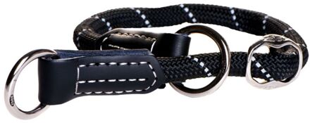 Rope - Halsbanden - Zwart - Medium - 30-35 cm
