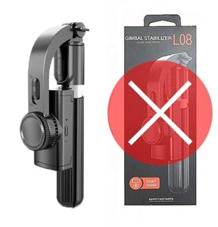 Roreta Handheld Verstelbare Gimbal Stabilizer Bluetooth Selfie Stok Statief Uitschuifbare Opvouwbare Voor Smart Telefoon zonder packaging