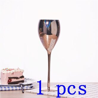 Rosa D'oro Calici Di Cristallo Di Vetro Di Vino Bere Succo Di Champagne Del Partito Calice Bar, utensili E Meubi Cena 1 pcs1