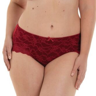 Rosa Faia Bobette High Waist Brief Rood,Zwart - 36,38,40,42,44,46,48,50