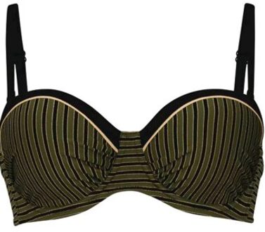 Rosa Faia Holiday Stripes Underwire Bikini Top * Actie * Groen - D 38,D 40,D 42,D 44,E 38,E 40,E 42,F 38